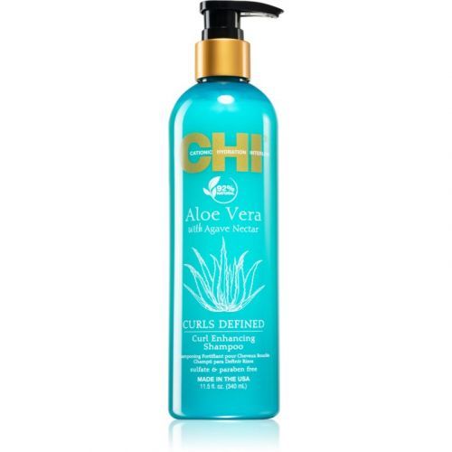 CHI Aloe Vera Curl Enhancing šampón pre kučeravé a vlnité vlasy 340 ml