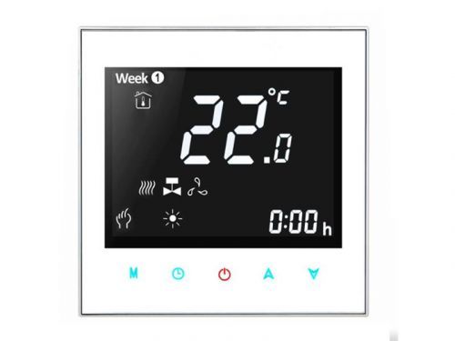 Smart termostat MOES WHT-2000-GC White WiFi Tuya