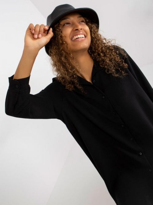 DHJ SK 15092 šaty.57P čierna jedna veľkosť