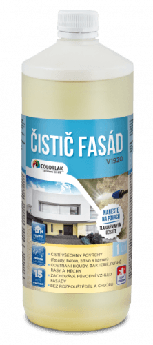 COLORLAK V-1920 - Čistič fasád bezfarebný 1 L