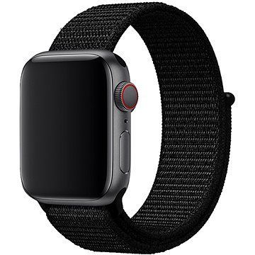 Eternico Airy na Apple Watch 42 mm/44 mm/45 mm Solid Black