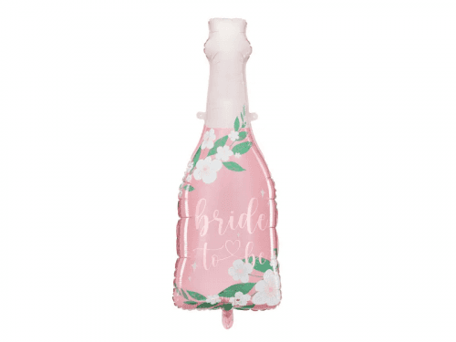 PartyDeco Fóliový balón Bride to be - 36 x 98 cm