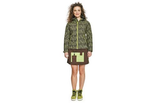 YOWIE print.soft. bun hnedá/zelená XXL
