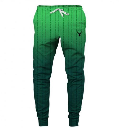 Aloha From Deer FK You Green Screen Sweatpants SWPN-PC AFD737 Green XS