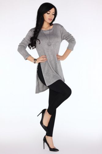 Merribel Tunic Bente Grey M
