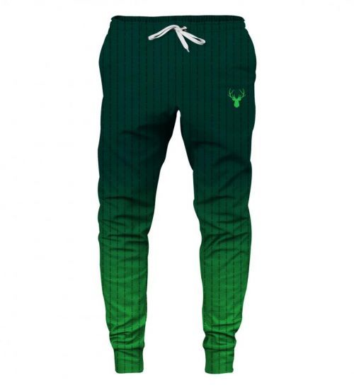 Aloha From Deer FK You Green Land Sweatpants SWPN-PC AFD757 Green XS