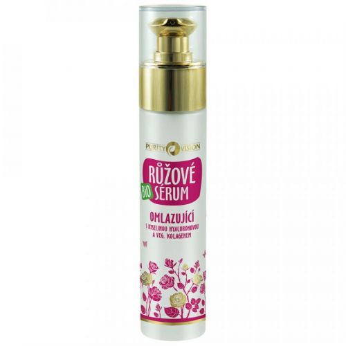 PURITY VISION Ružové omladzujúce sérum BIO 50 ml