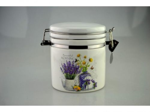 MAKRO - Dóza s klipom Levanduľa