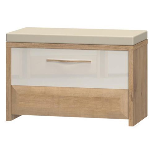 Skrinka na topánky Gala K1 Pacific Walnut/Beige