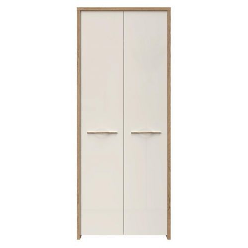 Skriňa 2d Gala V2 Pacific Walnut/Beige