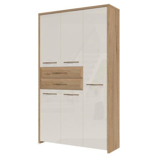 Skriňa 5d2s Gala V52 Pacific Walnut/Beige
