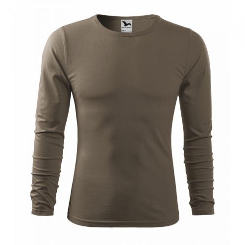 Tričko Malfini Malfini Fit-T dlhý rukáv - ranger green, XXL