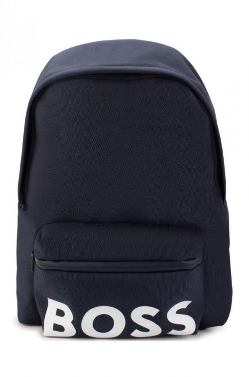Detský ruksak BOSS tmavomodrá farba, veľký, s potlačou
