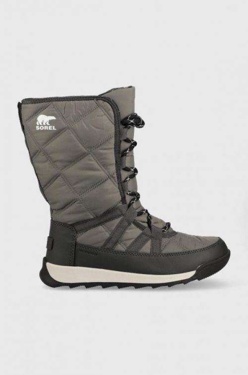 Snehule Sorel Whitney Ii Tall Lace šedá farba