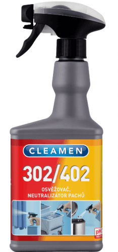Cleamen 302/402 osviežovač, neutralizátor pachov sanitárny 0,55 L