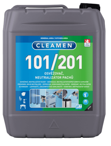 CLEAMEN 101/201 Pohlcovač pachov s rozprašovačom 5 L