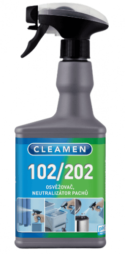 CLEAMEN 102/202 osviežovač a neutralizátor pachov 0,55 L