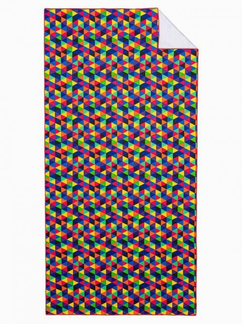 Ombre Clothing Osuška Katarin V2 ružovo-modrá A368