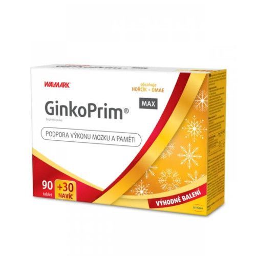 WALMARK Ginkoprim max promo 2022 90+30 tabliet ZADARMO
