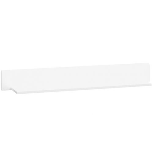 Polička Lahti 18 biela mat