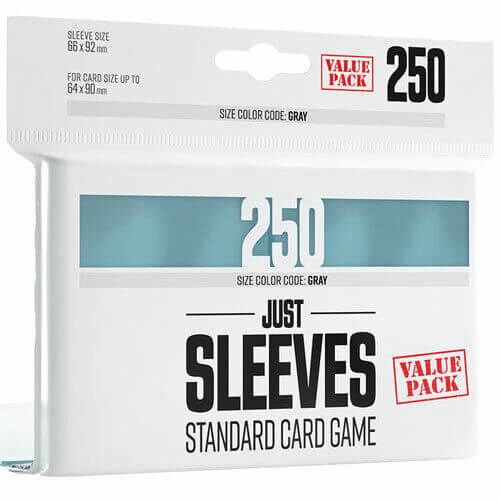 Gamegenic Obaly na karty Gamegenic Just Sleeves - Standard Card Game Clear - 250 ks