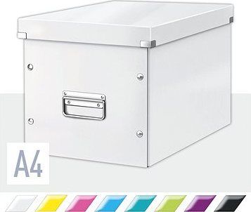 Leitz WOW Click & Store A4 32 x 31 x 36 cm, biela
