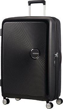 American Tourister Soundbox Spinner 77 Exp Bass Black