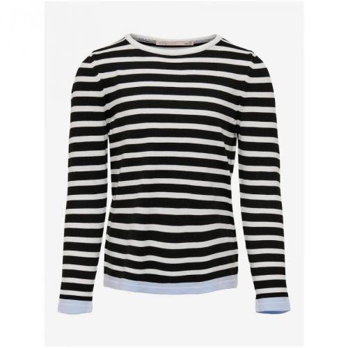 White-black girl striped sweater ONLY Suzana - Girls