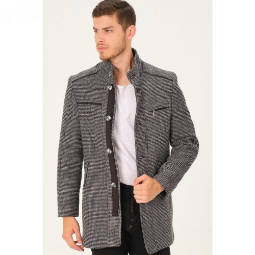PLT8369 DEWBERRY COAT-BLACK-GRAY