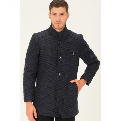 PLT8369 DEWBERRY COAT-BLACK-NAVY BLUE