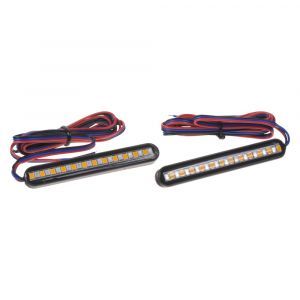 LED dynamické smerovky - s brzdovým svetlom pre motocykle (80x12x7mm)