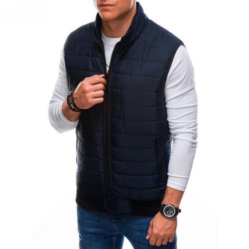 Edoti Men's quilted vest V59