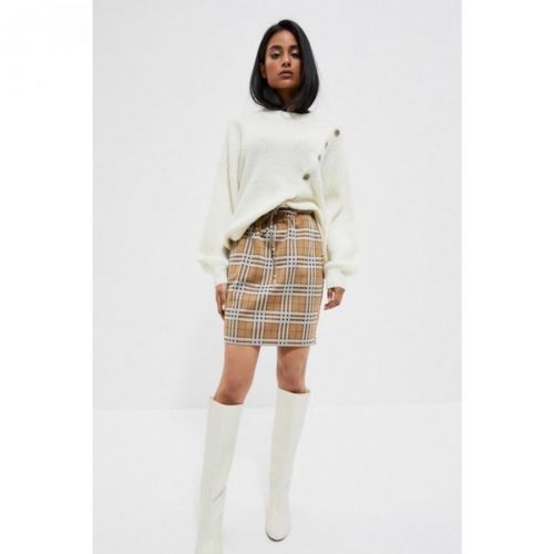 Checked skirt
