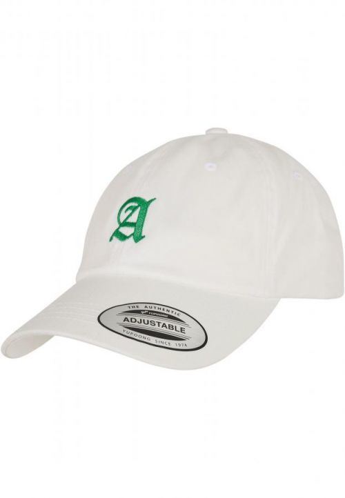 Mister Tee Letter White Low Profile Cap A - One Size