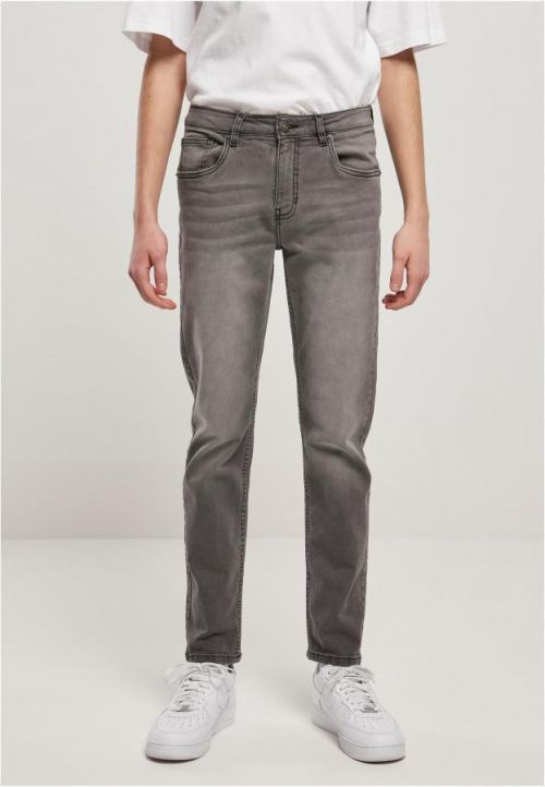Urban Classics Stretch Denim Pants midgrey - 30
