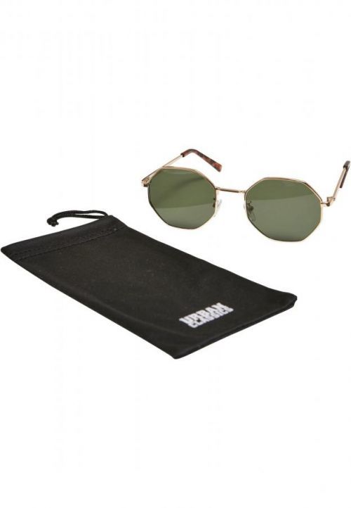 Urban Classics Sunglasses Toronto bottlegreen/gold - One Size