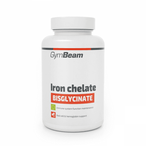 GymBeam Železo chelát 90 kaps.