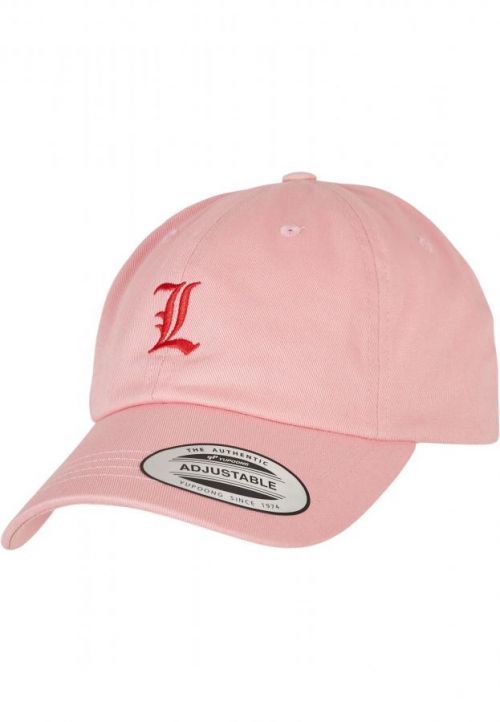 Mister Tee Letter Pink Low Profile Cap L - One Size