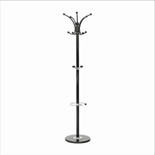 KONDELA Vešiak, čierna, ALAN NEW