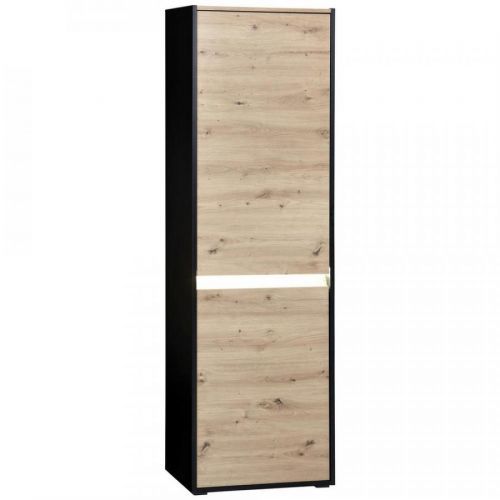 Skriňa Do Predsiene Welcome Dub Dekor/antracit Š: 60 Cm