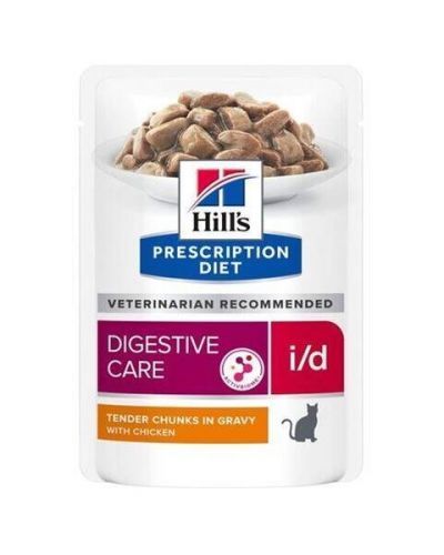 HILLS Diet Feline i/d KAPSIČKA Chicken NEW 12x85 g