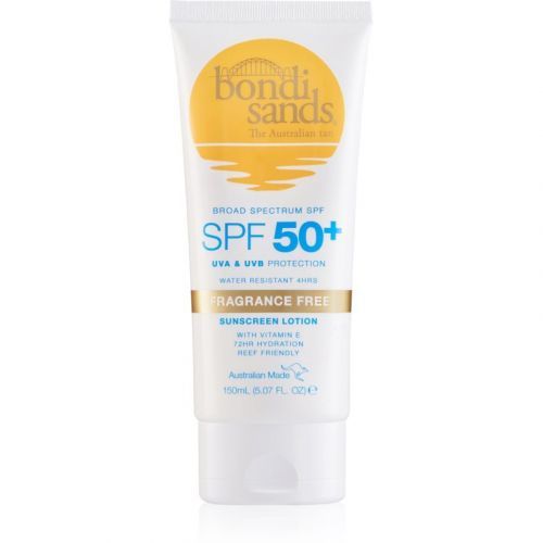 Bondi Sands SPF 50+ Coconut Beach opaľovací krém na telo SPF 50+ bez parfumácie 150 ml