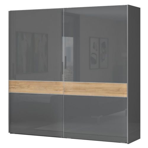 Skriňa 2d Onyx pk231/on pacific walnut/anthracit