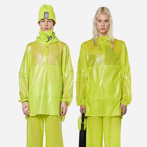 Rains Ultralight Anorak 18880 REFLECTIVE DIGITAL LIME