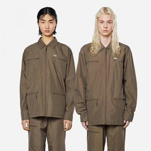 Rains Woven Shirt 18690 WOOD