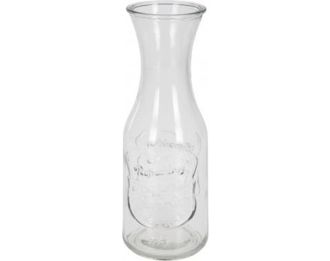 Sklenená karafa 1 l, 27,5 cm%