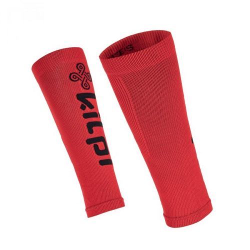 Unisex running leg warmers Kilpi PRESS-U RED