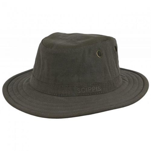 Klobúk bavlnený Scippis Explorer - hnedý, L