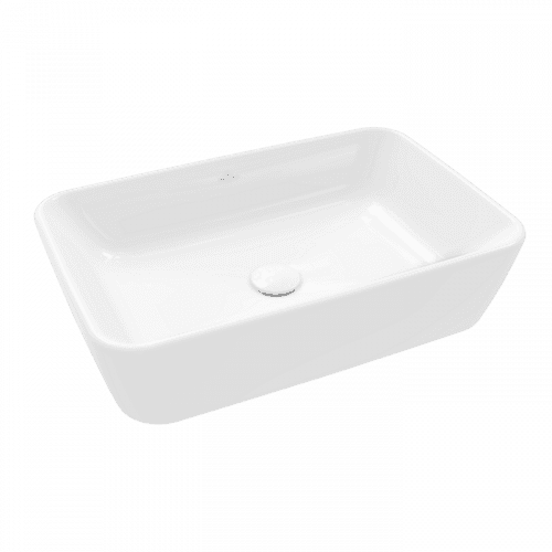 VILLEROY & BOCH Villeroy Boch Architectura - Umývadlo na dosku, 600x405x155 mm, bez prepadu, alpská biela 5A276101