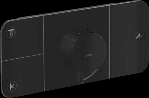 Axor One - Modul termostatu podomietkový pre 3 spotrebiče, čierna matná 45713670